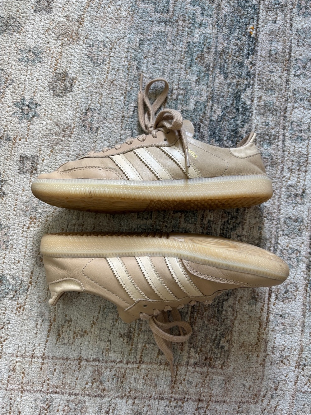 adidas Samba Decon Sneakers - Light Tan/Beige men’s 4/ women’s 5-Very Rare Color - Picture 9 of 14